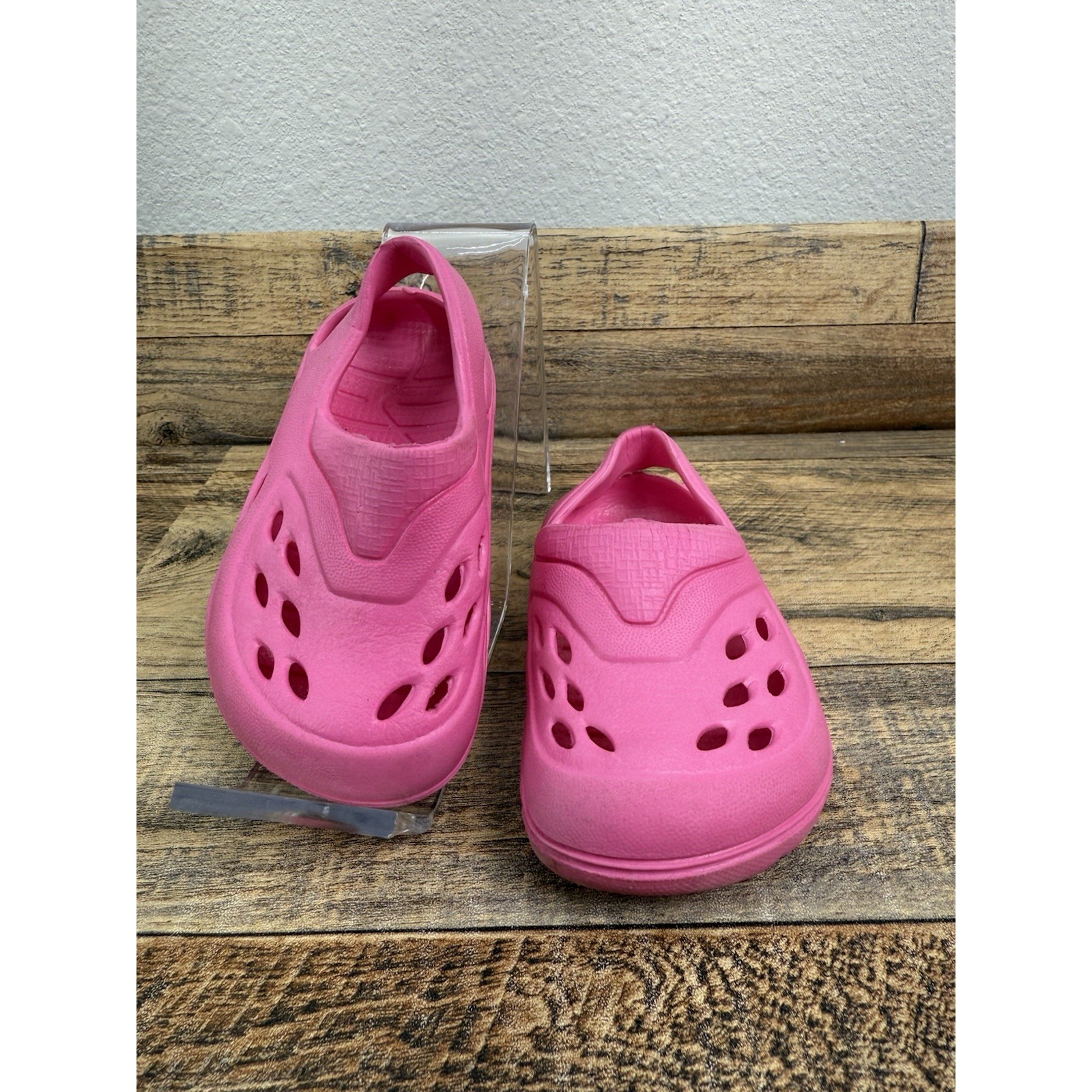 Kids Pink Clogs Size 3